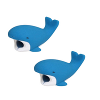 Phone Cable Protector- Identifier - Whaleblue - 2 Pack