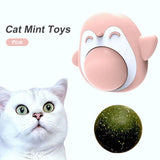 CABS- Catnip ball- Penguin - Pink