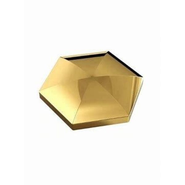 Fidget Flipo flop Hexagonal Kinetic Skill Toy - Gold