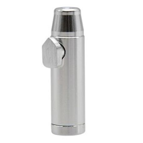 Aluminum Alloy Snuff Bottle Silver